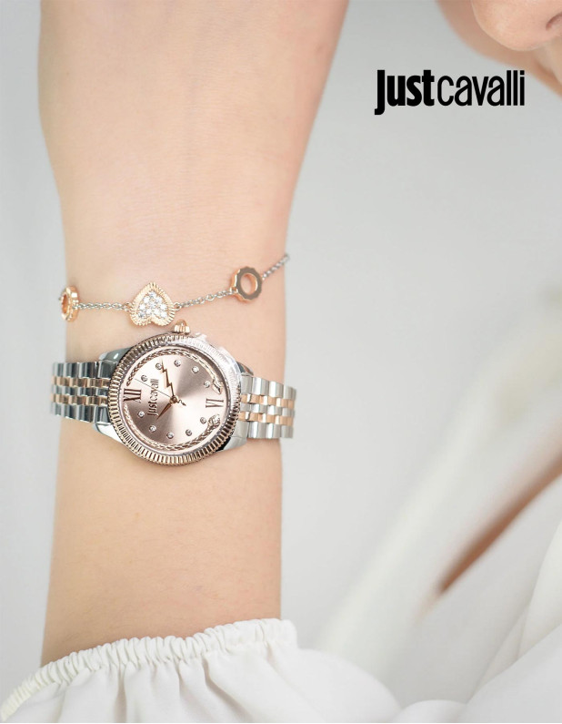 Just Cavalli Ladies Watch with Bracelet